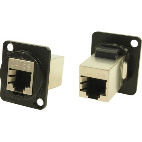 Adaptateur RJ45 femelle vers RJ45 mâle Cliff CP30220SMB 1 pc(s) W908791