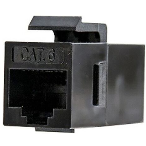 Adaptateur RJ45 NANOCABLE 10.21.0501 Cat.6 UTP Noir