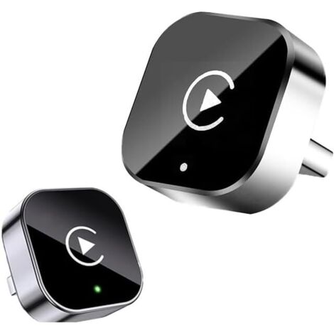 Adaptateur Sans Fil CarPlay et Android Auto 2 en 1, Mini USB Plug Play, Connexion Auto, Mise à Jour 2025, Compatible iPhone et Android - AUTRES