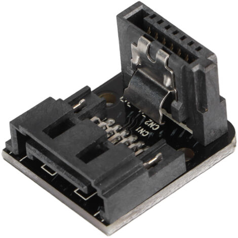 Adaptateur SATA 90° Haute Résistance à l'Abrasion Installation Facile Connexion Carte Mère