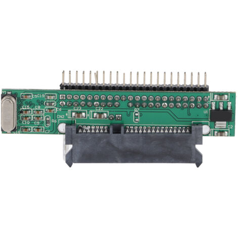 Adaptateur SATA vers IDE 44 broches mâle pour disque dur portable, convertisseur PATA Serial ATA 7+15 broches femelle