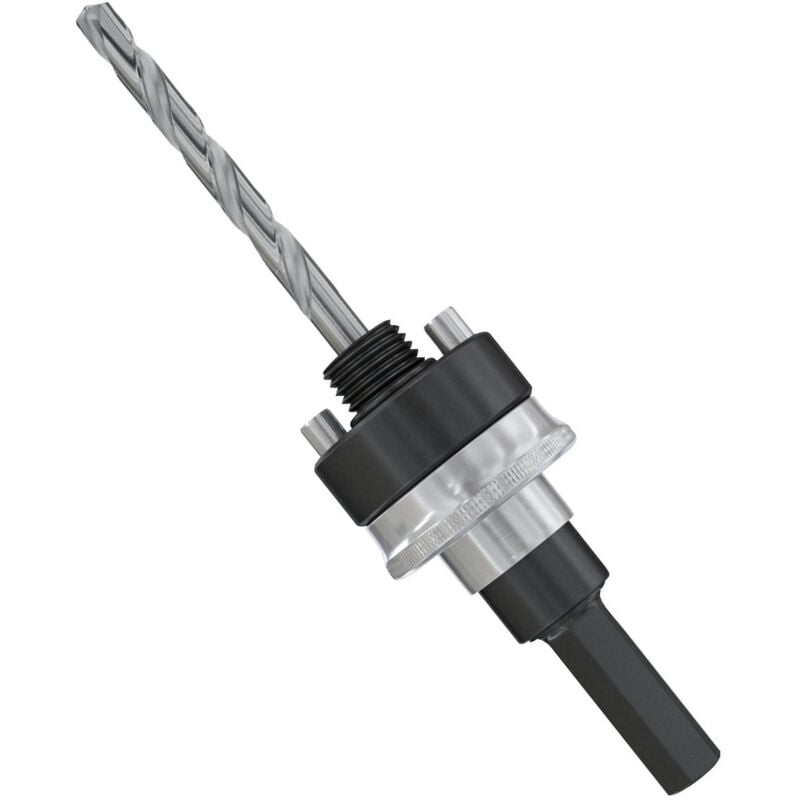 Fischer - Adaptateur scie cloche IronCut hss Ø32 à 210 mm + foret