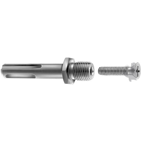 Adaptateur Sds Permettant Le Montage De Mandrins En Trou Taraudé 1/2 X 20 Sur Des Marteaux Perforateurs Ou Perceuses à Percussio