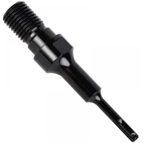 Adaptateur SDS PLUS 1 1/4' UNC pour carotteuse – Acier robuste – Longueur 19CM – Compatible perceuses à percussion