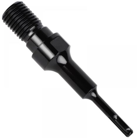 Adaptateur SDS PLUS 1 1/4' UNC pour carotteuse – Acier robuste – Longueur 19CM – Compatible perceuses à percussion
