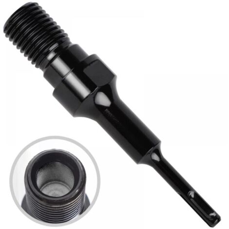 Adaptateur SDS PLUS pour Carottage Diamanté UNC 1 1/4", 19 cm, pour Perceuse à Percussion