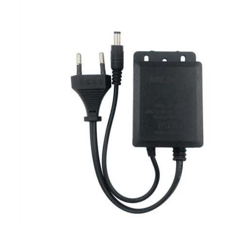 Adaptateur Secteur Universel 12V 2A 24W – Entrée 100-240V – Sortie DC 2.1x5.5mm – Pour Caméras, LED, Routeurs, Etc.