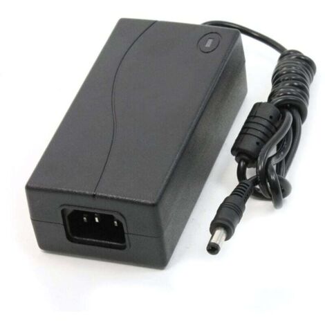 Adaptateur Secteur 12V 4A Noir Entrée 100-240V AC Sortie DC Alimentation Universel