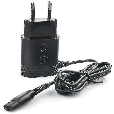 Adaptateur secteur A00390 pour rasoir Philips QP2510, QP2511 et QP2520 (prise européenne)