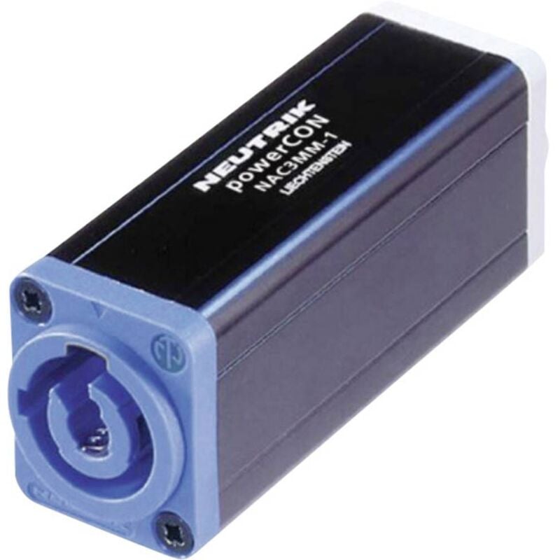 Neutrik - NAC3MM Adaptateur secteur Alimentation mâle - Alimentation mâle noir 1 pc(s)