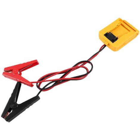 Adaptateur secteur de secours pour voiture (à monter soi-même) pour batterie 18V/20V