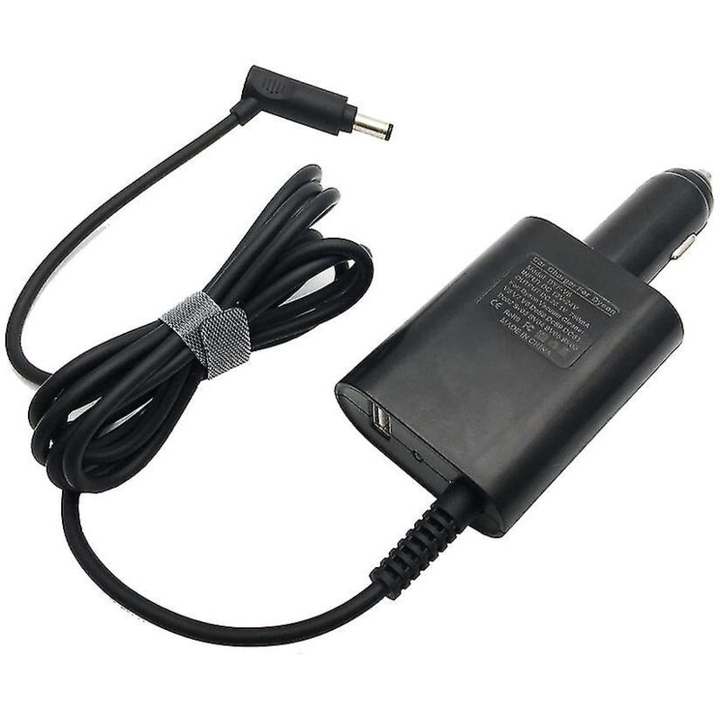 Lifcausal - Adaptateur secteur pour chargeur de voiture 26,1 v pour chargeur de voiture Dyson V6 V7 1,8 m