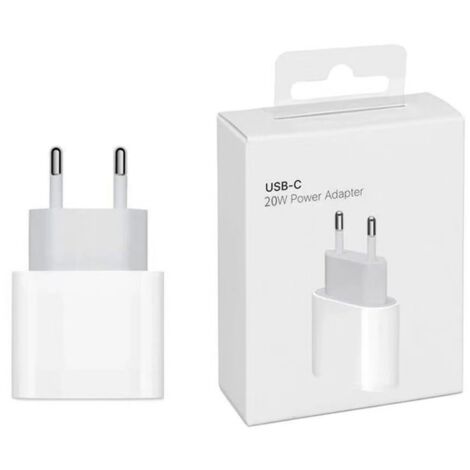 Adaptateur Secteur Rapide 30W USB-C pour iPhone 15/14/13/12/11/Pro/Max/Plus