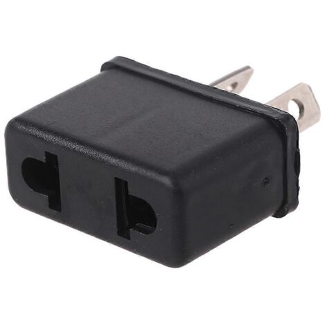 Adaptateur secteur universel pour la maison et les voyages, avec prise jack et adaptateur de voyage.