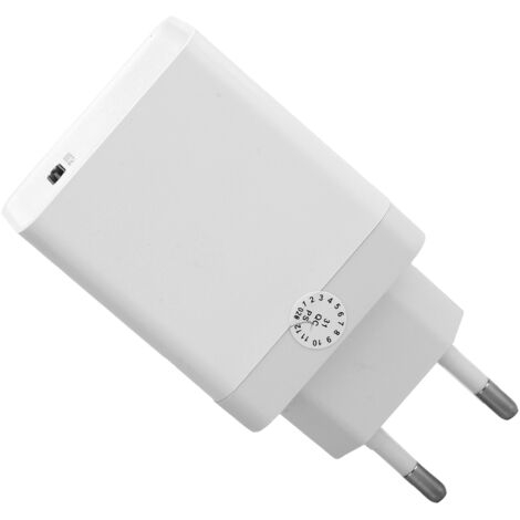 Adaptateur Secteur USB-C Charge Rapide pour iPhone 13/14 Pro Max, Prise Européenne 100‑240V