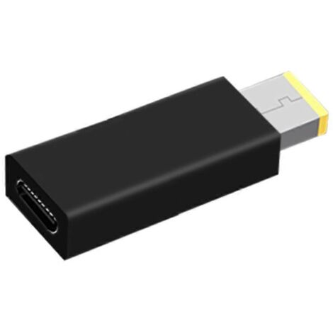 Adaptateur secteur USB PD femelle vers mâle rectangulaire PD, convertisseur de charge rapide PD