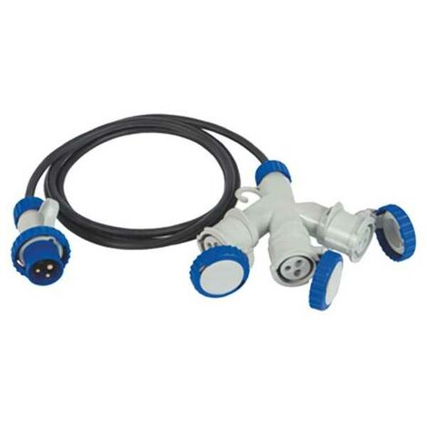 Adaptateur Sp Cee 2Pt Pr Cee 3X2Pt + Câble 73121 Fme