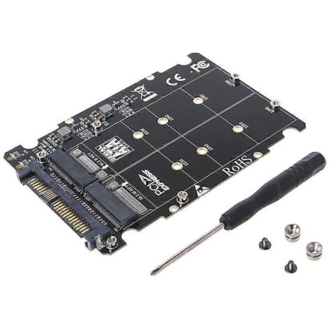 Adaptateur SSD M.2 vers U.2 SATA NVMe Key B/M NGFF vers PCI-e U2 SFF-8639