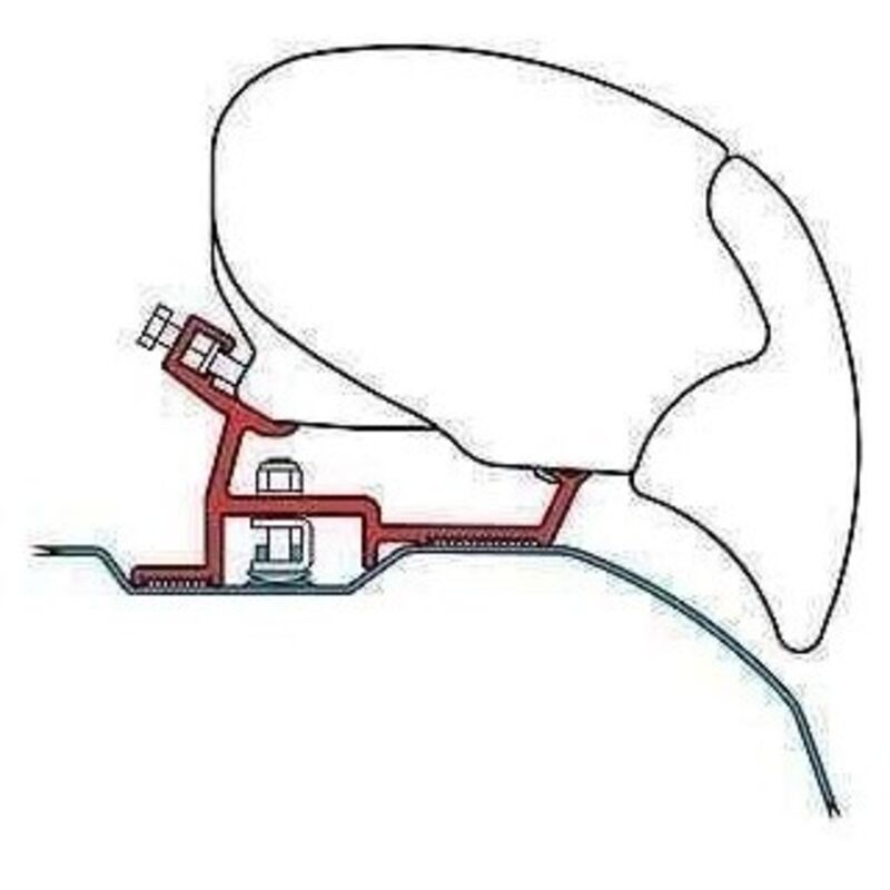 Adaptateur store FIAMMA F65S pour Ducato-Jumper Boxer High Roof après Juin 2006