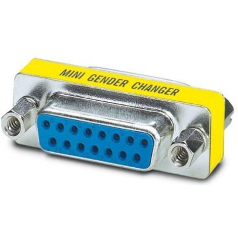 Adaptateur Sub-D 15 Femelle vers Sub-D 15 Femelle Phoenix Contact