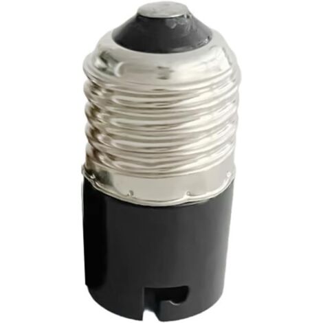 Adaptateur Support Lampe E27 À B22 Douille D'ampoule À Vis Facile pour Usage Domestique Convertisseurs Base D'ampoule