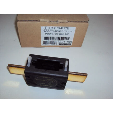 Adaptateur Taille 2 115 mm pour fusible T00 MICHAUD P169