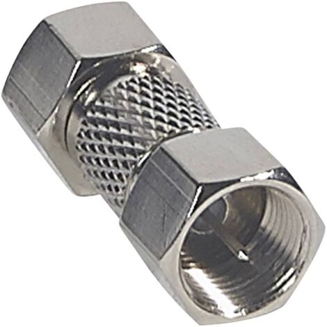 Adaptateur télévision type F mâle et mâle LEGRAND 073991
