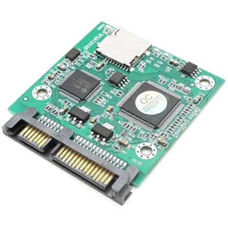 Adaptateur TF vers SATA pour ordinateur portable, convertisseur de carte microSD TF vers disque dur SSD SATA