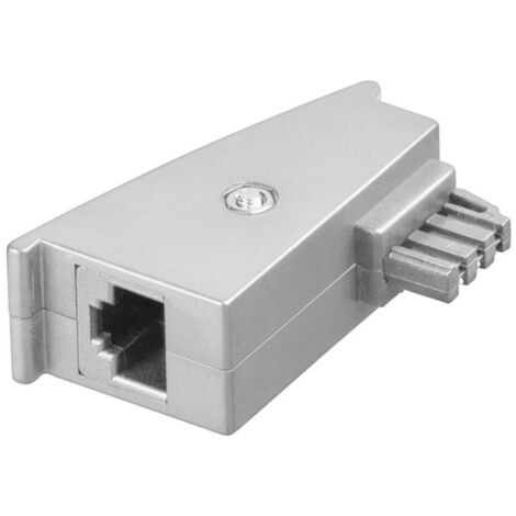 Adaptateur t'Š¢l'Š¢phonique TAE, fiche TAE-F vers prise RJ45