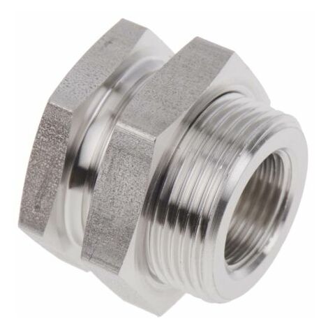 Adaptateur traversée de cloison Droit Legris G Femelle 3/8pouce ( Prix pour 1 )