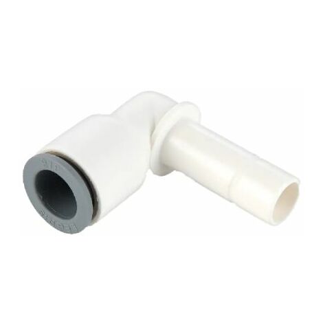 Adaptateur tube à tube coudé Legris 6382 vers Enfichable 10 mm Enfichable 10 mm 1 x 10 mm Push-in, entrée 1 x ( Prix pour Boîte de 10 )