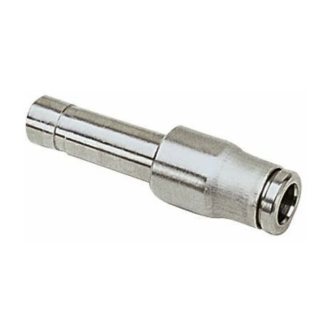 Adaptateur tube à tube droit Legris LF3800 vers Enfichable, 8 mm Enfichable 6 mm ( Prix pour 1 )