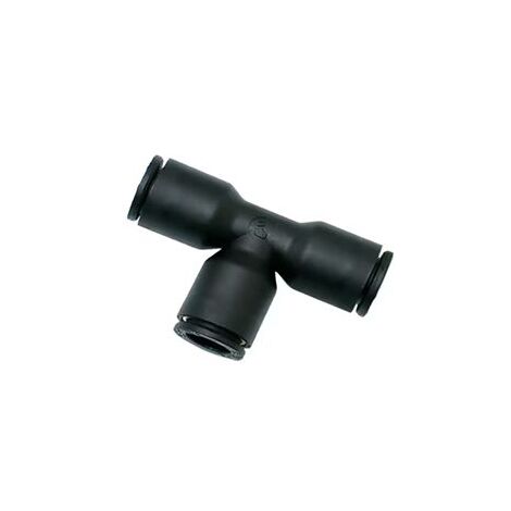 Adaptateur tube à tube en T Legris LF 3000 vers Enfichable, 8 mm Enfichable 6 mm ( Prix pour Boîte de 10 )