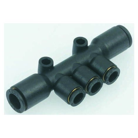 Adaptateur tube à tube en T Legris LF3000 vers Enfichable 6 mm Enfichable 6 mm ( Prix pour 1 )