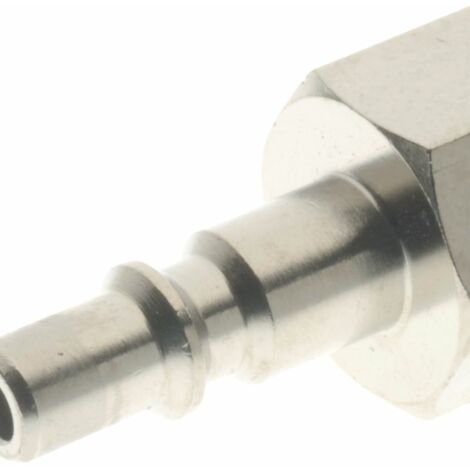 Adaptateur tube fileté coudé pneumatique RS PRO, Filetage vers Femelle 1/8 in Female 7.5mm 1/8pouces en Laiton ( Prix pour Paquet de 10 )
