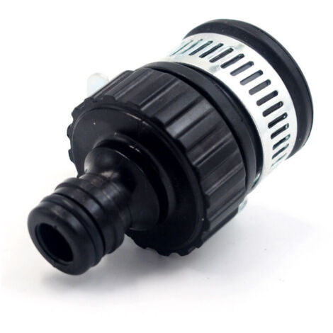 adaptateur tuyau arrosage robinet cuisine, raccords de robinet ronds, raccords de tuyau d'arrosage, en caoutchouc de haute qualité, peut être connecté à n'importe quel robinet de 14-24 mm