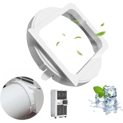 Adaptateur Tuyau Climatiseur Mobile, Embout Climatiseur Mobile Déchappement de Climatiseur, pour Climatiseur Mobile 150mm Coupleur de Tube Extension Raccord Tuyau Pièce de Raccord