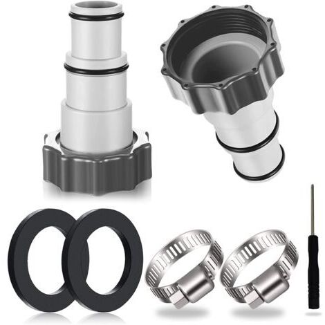 Adaptateur Tuyau Piscine, Adaptateur Piscine, Adaptateur Tuyau Piscine, Adaptateur Tuyau pour Pompe