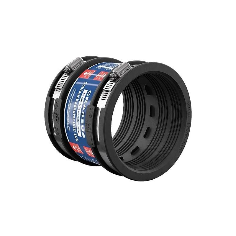 Crassus - Adaptateur tuyau Type 1 cdc 100 plage de serrage 100-116mm epdm, pn 0,6 bars