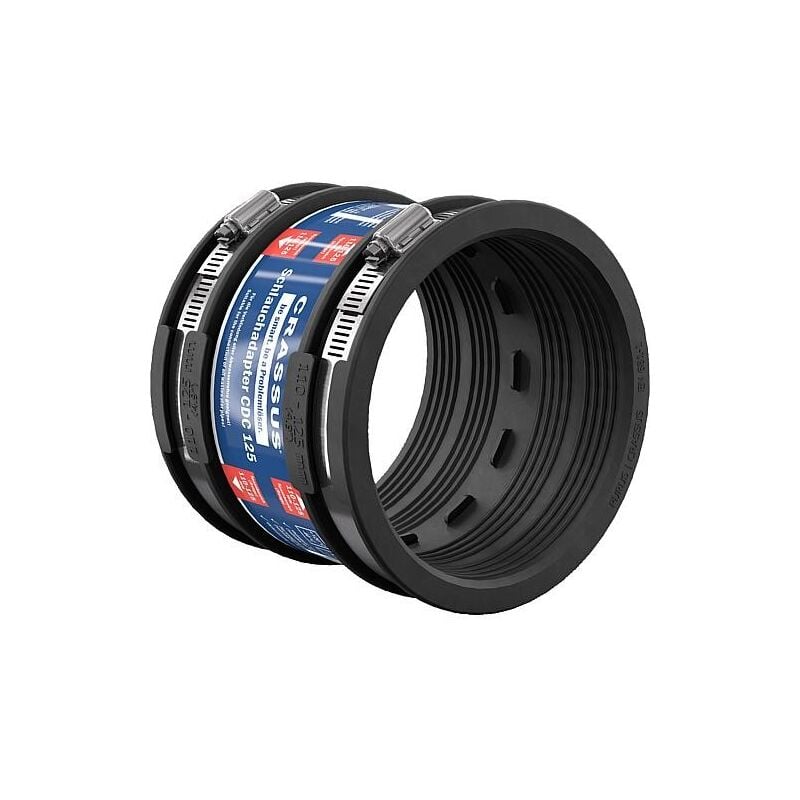 Crassus - Adaptateur tuyau Type 1 cdc 125 plage de serrae 110-125mm epdm, pn 0,6 bars