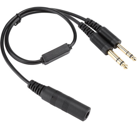 Adaptateur Universel Casque Aviation H-GA pour Câble David Clark