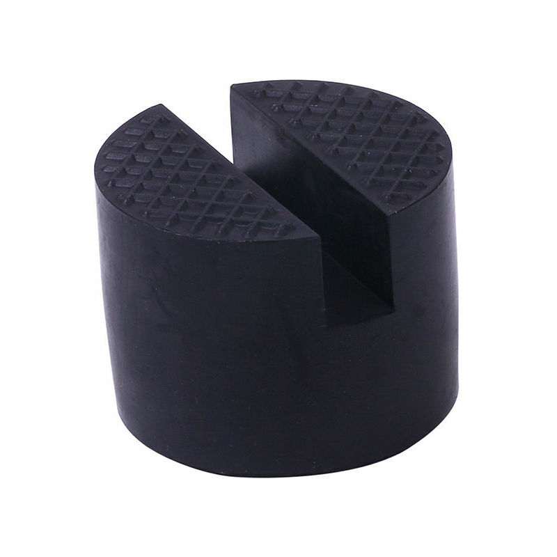 Choyclit - Adaptateur universel en caoutchouc pour cric de sol Noir 5x5x3.8cm