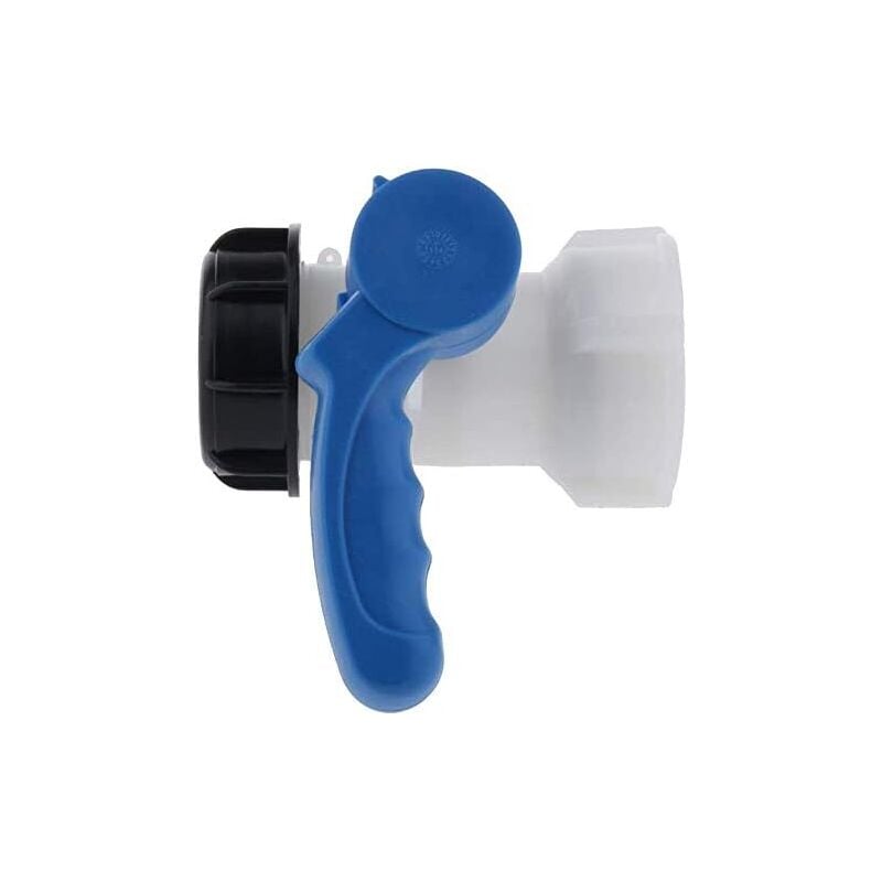 Gotrays - Adaptateur Universel IBC,Adaptateur pour Robinet d'arrêt ibc,ibc Robinet de vidange Universel,Vanne Papillon Adaptateur,pour réservoir