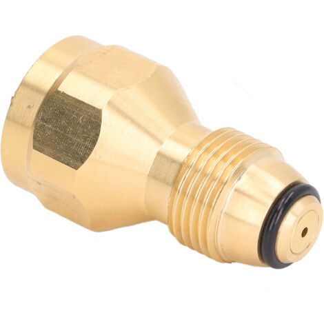 Adaptateur Universel Laiton pour Recharge Bouteille Propane 1LB - Mini Remplisseur pour Petites Bouteilles Jetables
