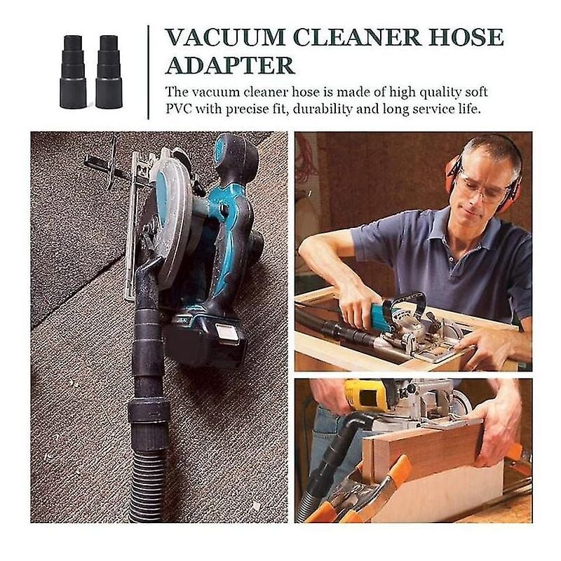 Adaptateur universel pour aspirateur 16 pièces, adaptateur de tuyau d'aspirateur, tuyau réducteur pour aspirateur d'extraction de poussière