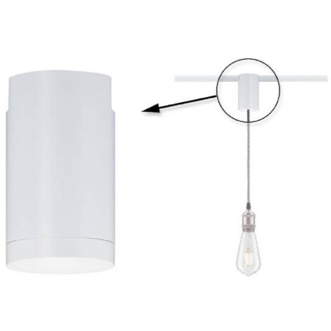 Adaptateur universel pour suspension URail Paulmann - 230V - Blanc - Blanc