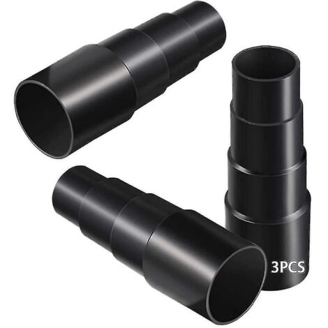 Adaptateur universel pour tuyau d'aspiration et ponceuse (lot de 3)