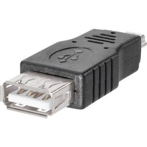 Adaptateur USB 2.0 type A femelle vers Mini B USB mâle BKL Electronic 10120275 1 pc(s) S33269