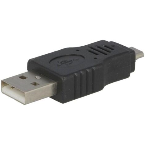 Adaptateur USB 2.0 USB A male vers USB B micro male