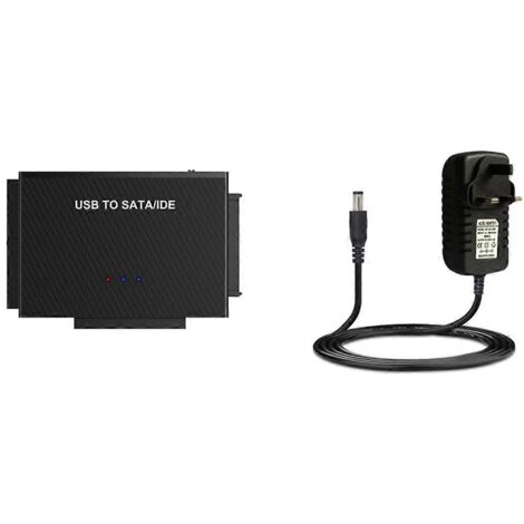 Adaptateur USB 3.0 vers SATA/IDE pour disque dur (voir illustration)